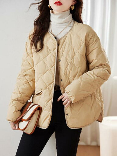 ファッション 服 オシャレ カワイイ シンプル 大カワイイ サイズ 婦服 ダウン ジャケット 秋冬 綿服 カジュアル ラウンドネック ファッション 服 オシャレ カワイイ シンプル 大カワイイ サイズ 婦服 ダウン ジャケット 秋冬 綿服 カジュアル ラウンドネック