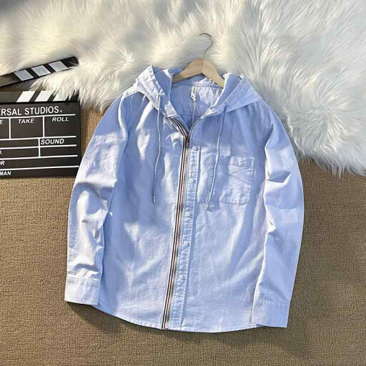 メンズ ファッション 服 男性用 オシャレ シンプル 大人 かっこいい 大きいサイズ ストリート 紳士服 エレガント オックスフォード フード付き 長袖 シャツ カップル トップス カジュアル メンズ ファッション 服 男性用 オシャレ シンプル 大人 かっこいい 大きいサイズ ストリート 紳士服 エレガント オックスフォード フード付き 長袖 シャツ カップル トップス カジュアル