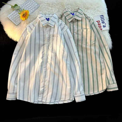 メンズ ファッション 服 男性用 オシャレ シンプル 大人 かっこいい 大きいサイズ ストリート 紳士服 レトロ ストライプ シャツ 長袖 春秋 カジュアル ドレープ シャツ ジャケット メンズ ファッション 服 男性用 オシャレ シンプル 大人 かっこいい 大きいサイズ ストリート 紳士服 レトロ ストライプ シャツ 長袖 春秋 カジュアル ドレープ シャツ ジャケット