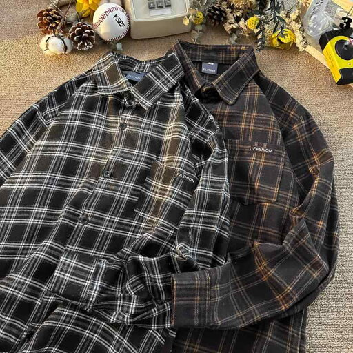 メンズ ファッション 服 男性用 オシャレ シンプル 大人 かっこいい 大きいサイズ ストリート 紳士服 チェック柄 シャツ 長袖 春秋 レトロ カジュアルスタイル ジャケット メンズ ファッション 服 男性用 オシャレ シンプル 大人 かっこいい 大きいサイズ ストリート 紳士服 チェック柄 シャツ 長袖 春秋 レトロ カジュアルスタイル ジャケット