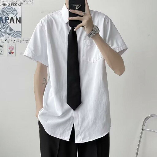 メンズ ファッション 服 男性用 オシャレ シンプル 大人 かっこいい 大きいサイズ ストリート 紳士服 女子 夏 白 半袖 シャツ インナー メンズ ファッション 服 男性用 オシャレ シンプル 大人 かっこいい 大きいサイズ ストリート 紳士服 女子 夏 白 半袖 シャツ インナー