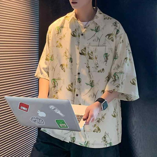メンズ ファッション 服 オシャレ シンプル 大人 かっこいい 大きいサイズ ストリート 紳士服 ヒップホップ HipHop 柄 半袖 シャツ 夏 カジュアル ジャケット メンズ ファッション 服 オシャレ シンプル 大人 かっこいい 大きいサイズ ストリート 紳士服 ヒップホップ HipHop 柄 半袖 シャツ 夏 カジュアル ジャケット