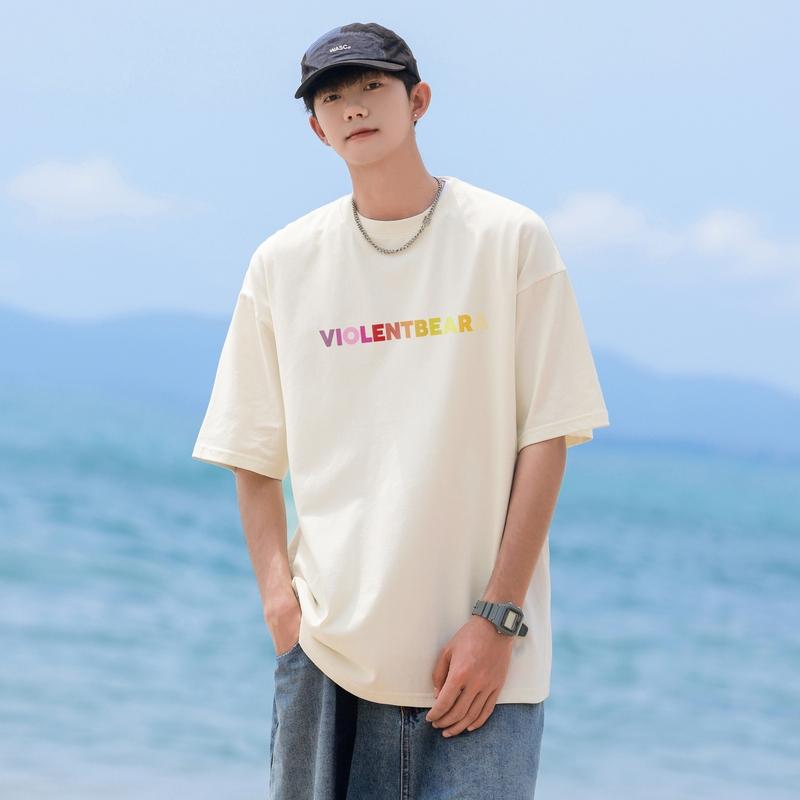 メンズ ファッション 服 男性用 オシャレ シンプル 大人 かっこいい 大きいサイズ ストリート 紳士服 半袖 T シャツ シンプル 綿 ヘビーウェイト ゆったり 快適 アメカジ トップス 夏