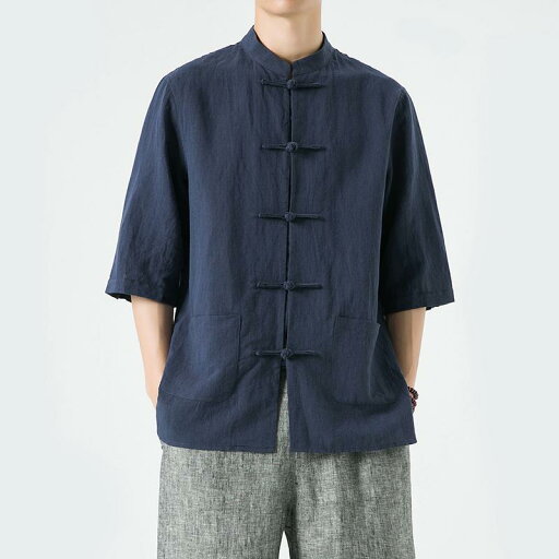 メンズ ファッション 服 男性用 オシャレ シンプル 大人 かっこいい 大きいサイズ ストリート 紳士服 ノー カラー コットンリネン シャツ 半袖 夏 レトロ カジュアル リネンシャツ メンズ ファッション 服 男性用 オシャレ シンプル 大人 かっこいい 大きいサイズ ストリート 紳士服 ノー カラー コットンリネン シャツ 半袖 夏 レトロ カジュアル リネンシャツ