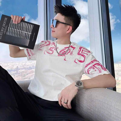 メンズ ファッション 服 男性用 オシャレ シンプル 大人 かっこいい 大きいサイズ ストリート 紳士服 プリント T シャツ 半袖 夏 トップス メンズ ファッション 服 男性用 オシャレ シンプル 大人 かっこいい 大きいサイズ ストリート 紳士服 プリント T シャツ 半袖 夏 トップス
