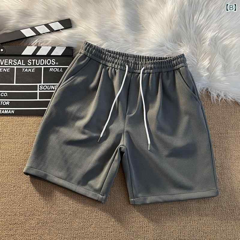 メンズ ファッション 服 男性用 オシャレ シンプル 大人 かっこいい 大きいサイズ ストリート 紳士服 ヘビー グラム ストリート アメカジ スポーツ パンツ ゆったり バスケットボール 五分丈 夏