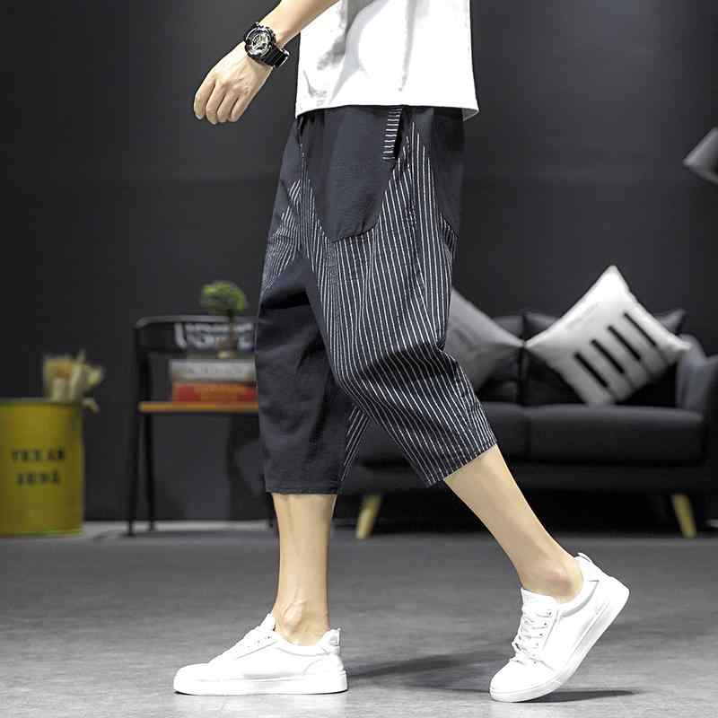メンズ ファッション 服 男性用 オシャレ シンプル 大人 かっこいい 大きいサイズ ストリート 紳士服 パンツ カジュアル 夏 韓国スタイル ゆったり リネン