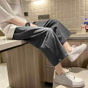 メンズ ファッション 服 男性用 オシャレ シンプル 大人 かっこいい 大きいサイズ ストリート 紳士服 カジュアル パンツ 夏 薄手 コットンリネン ミディアム スポーツ ストレート