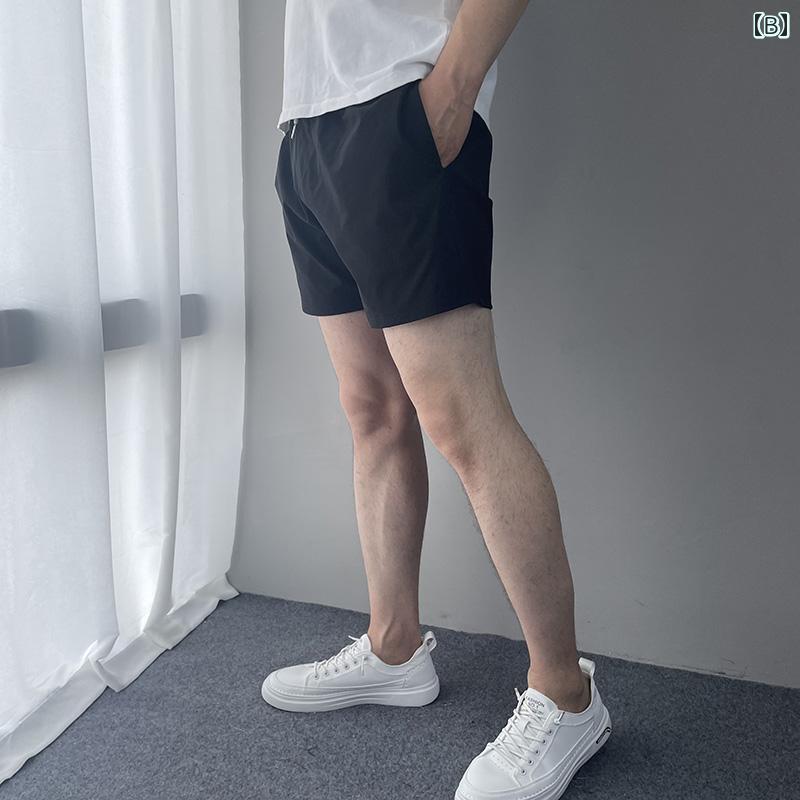 メンズ ファッション 服 男性用 オシャレ シンプル 大人 かっこいい 大きいサイズ ストリート 紳士服 速乾 パンツ 夏 薄手 スリム カジュアル アウター ビーチ