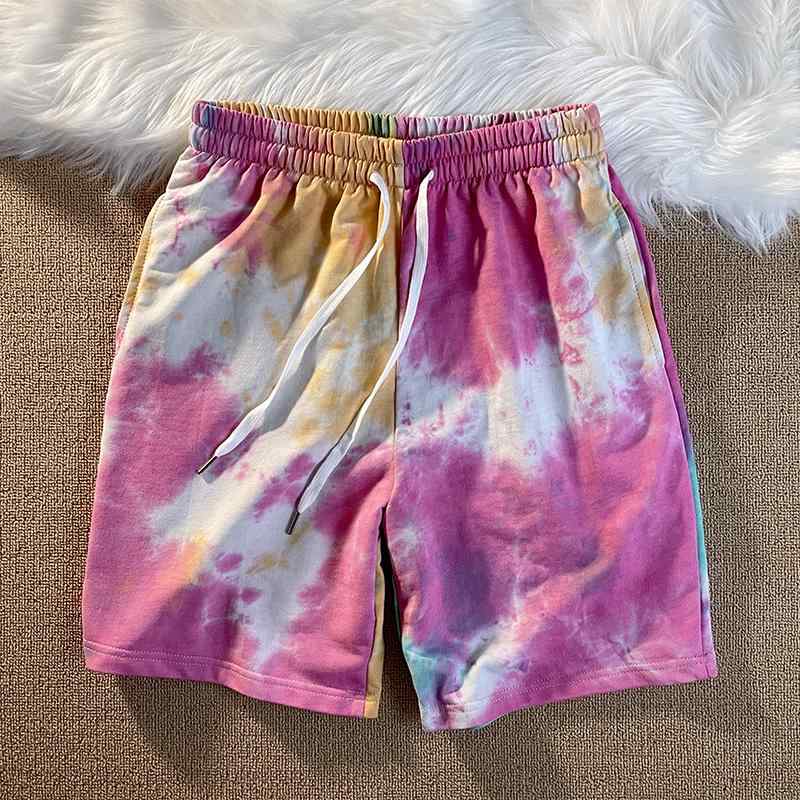 メンズ ファッション 服 男性用 オシャレ シンプル 大人 かっこいい 大きいサイズ ストリート 紳士服 夏 タイダイ柄 グラデーション パンツ スポーツ ビーチ カジュアル ミディアム