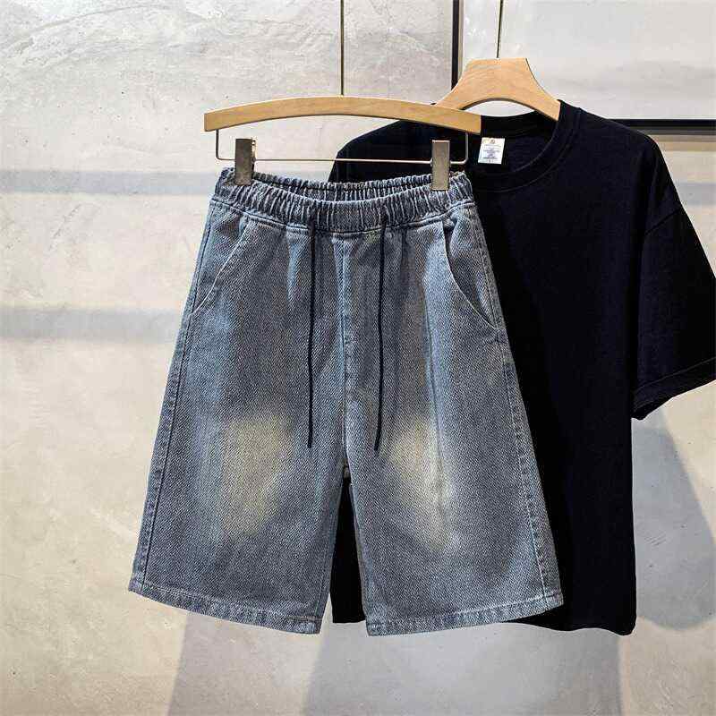 メンズ ファッション 服 男性用 オシャレ シンプル 大人 かっこいい 大きいサイズ ストリート 紳士服 夏 薄手 タイダイ柄 ウォッシュド デニム パンツ ストレート ッシュ 快適 ワイド レッグ ミドル