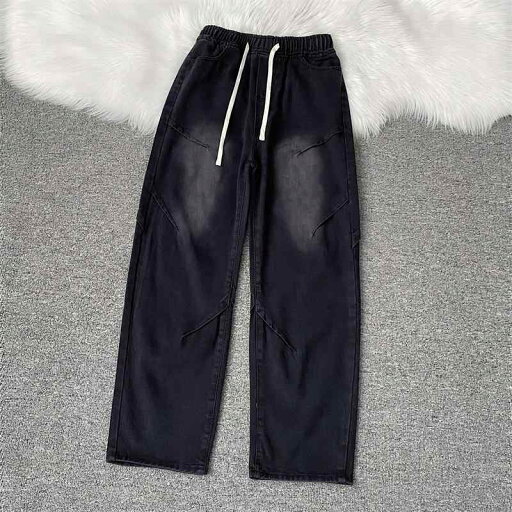 メンズ ファッション 服 男性用 オシャレ シンプル 大きいサイズ ストリート アメリカン 伸縮性 ストレッチ ストレッチ ミッド ウエスト ジーンズ レトロ ストレート フロア レングス ワイド レッグ パンツ ウォッシュ 加工 ダメージ メンズ ファッション 服 男性用 オシャレ シンプル 大きいサイズ ストリート アメリカン 伸縮性 ストレッチ ストレッチ ミッド ウエスト ジーンズ レトロ ストレート フロア レングス ワイド レッグ パンツ ウォッシュ 加工 ダメージ