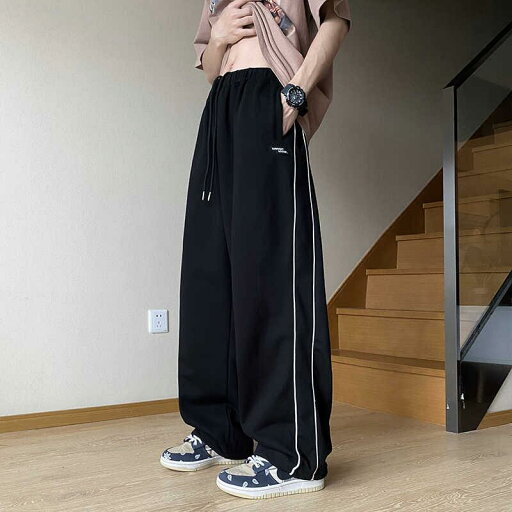 メンズ ファッション 服 男性用 オシャレ シンプル 大人 かっこいい 大きいサイズ ストリート 紳士服 アメリカン ヒップ ホップ ストライプ スウェット パンツ ワイド レッグ スリミング カジュアル 薄手 メンズ ファッション 服 男性用 オシャレ シンプル 大人 かっこいい 大きいサイズ ストリート 紳士服 アメリカン ヒップ ホップ ストライプ スウェット パンツ ワイド レッグ スリミング カジュアル 薄手