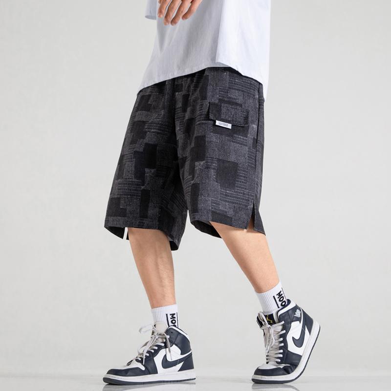 Short, Half Pants - メンズ ファッション 服 男性用 オシャレ シンプル 大人 かっこいい 大きいサイズ ストリート 紳士服 カーゴ パンツ レトロ ストレート カジュアル 夏 五分丈 トリート スウェット