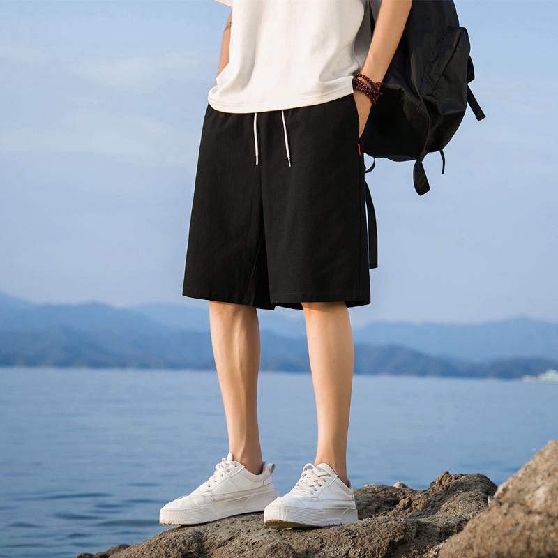Short, Half Pants - メンズ ファッション 服 男性用 オシャレ シンプル 大人 かっこいい 大きいサイズ ストリート 紳士服 パンツ 五分丈 夏 薄手 カジュアル