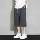 メンズ ファッション 服 男性用 オシャレ シンプル 大人 かっこいい 大きいサイズ ストリート 紳士服 クロップド パンツ 夏 薄手 アメリカン スーツ コットン カジュアル ワークウェア 八分丈 パンツ