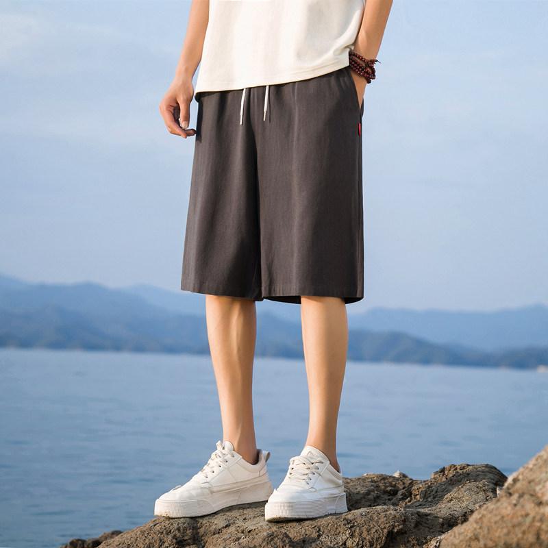 メンズ ファッション 服 男性用 オシャレ シンプル 大人 かっこいい 大きいサイズ ストリート 紳士服 パンツ 夏 薄手 無地 ミッド ビー..