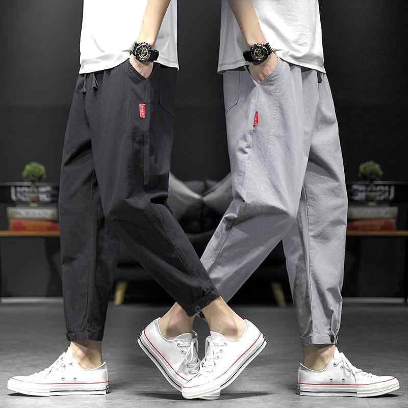 メンズ ファッション 服 男性用 オシャレ シンプル 大人 かっこいい 大きいサイズ ストリート 紳士服 テーパード 冷感 パンツ 夏 スーツ 速乾 ストレート 九分丈 カジュアル ロング