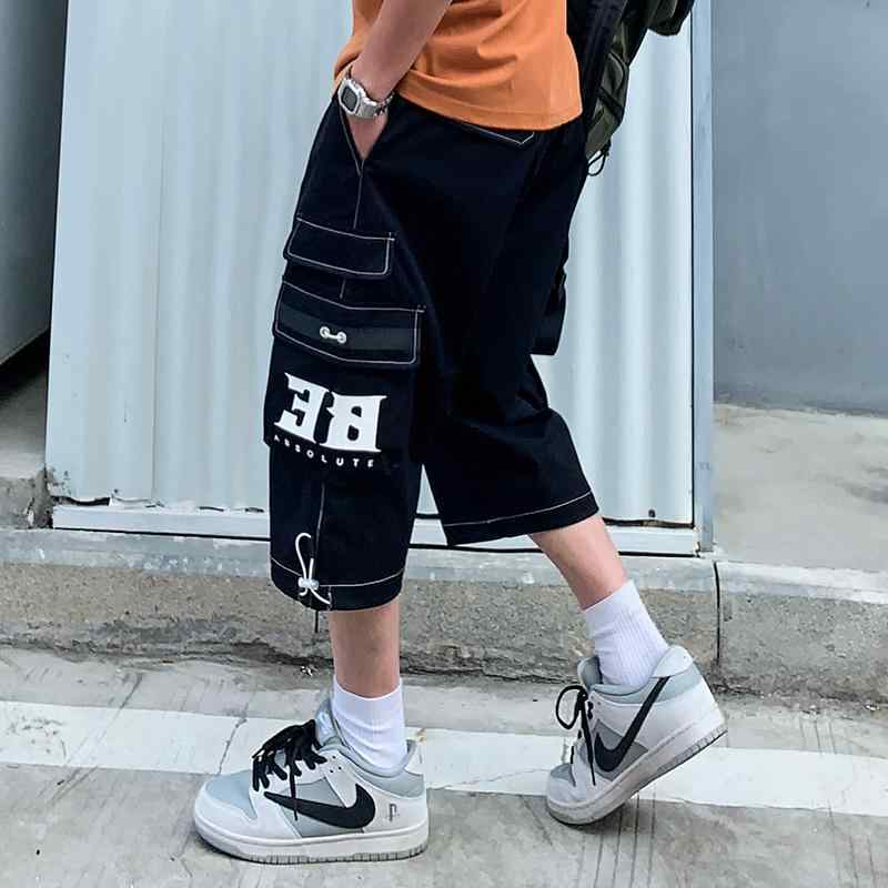 褲子 - メンズ ファッション 服 男性用 オシャレ シンプル 大人 かっこいい 大きいサイズ ストリート 紳士服 夏 クロップド パンツ ストレート スーツ パンツ