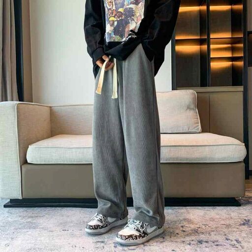 メンズ ファッション 服 男性用 オシャレ シンプル 大人 かっこいい 大きいサイズ ストリート 紳士服 秋 冬 ベルベット スウェット パンツ 快適 ドレープ ストレート アメリカン ストリート カジュアル メンズ ファッション 服 男性用 オシャレ シンプル 大人 かっこいい 大きいサイズ ストリート 紳士服 秋 冬 ベルベット スウェット パンツ 快適 ドレープ ストレート アメリカン ストリート カジュアル