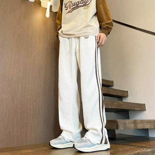 メンズ ファッション 服 男性用 オシャレ シンプル 大人 かっこいい 大きいサイズ ストリート 紳士服 アメリカン ストライプ パンツ 春秋 レトロ 夏 スウェット パンツ ストレート カジュアル パンツ メンズ ファッション 服 男性用 オシャレ シンプル 大人 かっこいい 大きいサイズ ストリート 紳士服 アメリカン ストライプ パンツ 春秋 レトロ 夏 スウェット パンツ ストレート カジュアル パンツ