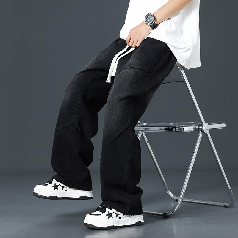メンズ ファッション 服 男性用 オシャレ シンプル 大人 かっこいい 大きいサイズ ストリート 紳士服 パンツ 夏 薄手 ジーンズ ズボン カジュアル
