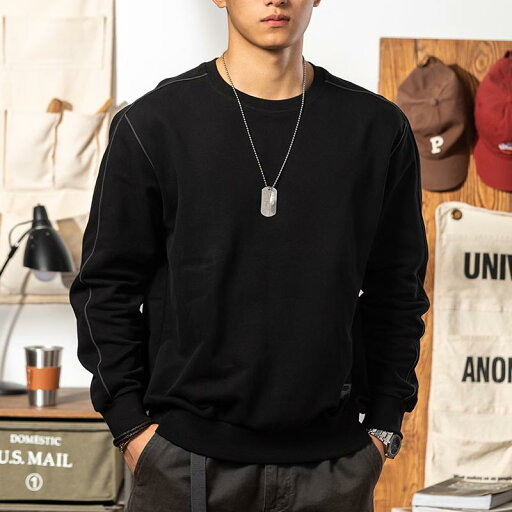 メンズ ファッション 服 男性用 オシャレ シンプル 大人 かっこいい 大きいサイズ ストリート 紳士服 アメリカン レトロ 綿 スウェットシャツ 350グラム 厚手 カジュアル シンプル トップス 長袖 メンズ ファッション 服 男性用 オシャレ シンプル 大人 かっこいい 大きいサイズ ストリート 紳士服 アメリカン レトロ 綿 スウェットシャツ 350グラム 厚手 カジュアル シンプル トップス 長袖
