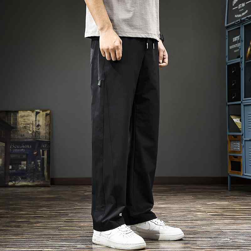 メンズ ファッション 服 男性用 オシャレ シンプル 大人 かっこいい ストリート 夏 薄手 速乾 パンツ ズボン 履物 ゆったり ストレート..