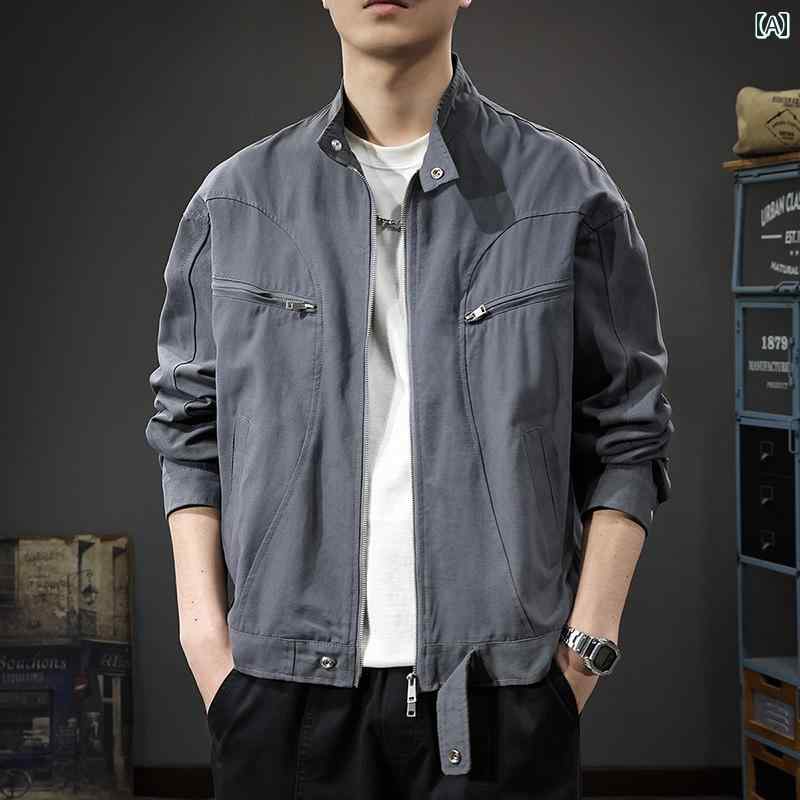 メンズ ファッション 服 男性用 オシャレ シンプル 大人 かっこいい ストリート アメリカン ワークウェア ジャケット
