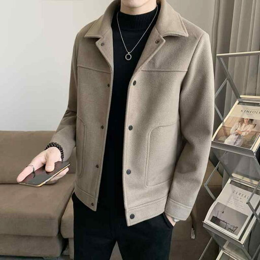 メンズ ファッション 服 男性用 オシャレ シンプル 大人 かっこいい 大きいサイズ ストリート 紳士服 ジャケット 春秋 韓国スタイル スリム カジュアル ウール 厚手 メンズ ファッション 服 男性用 オシャレ シンプル 大人 かっこいい 大きいサイズ ストリート 紳士服 ジャケット 春秋 韓国スタイル スリム カジュアル ウール 厚手
