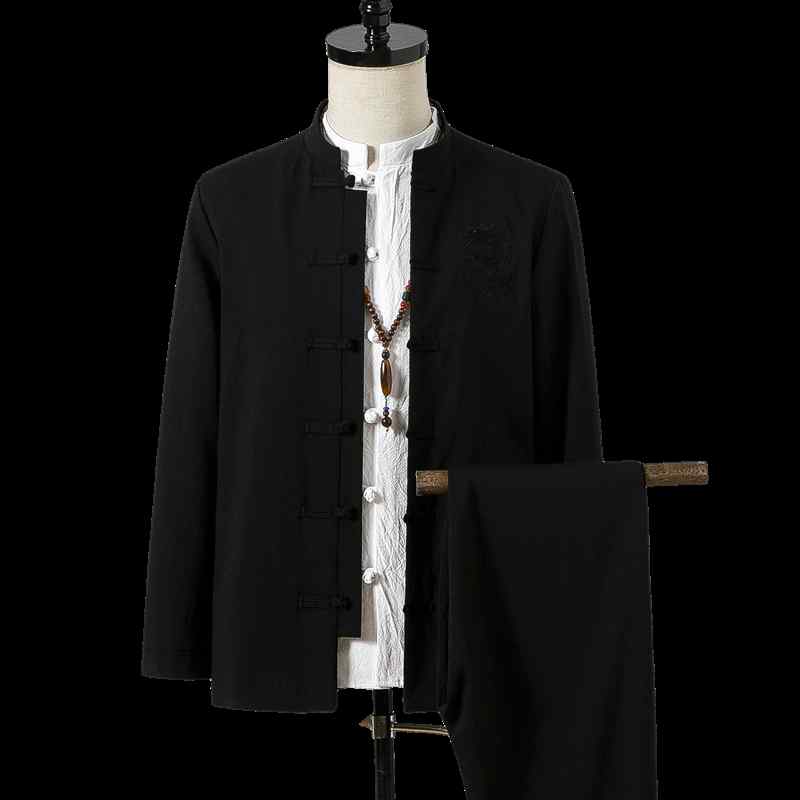 メンズ ファッション 服 男性用 オシャレ シンプル 大人 かっこいい 大きいサイズ ストリート 紳士服 唐 スーツ ジャケット 春 秋 スタ..