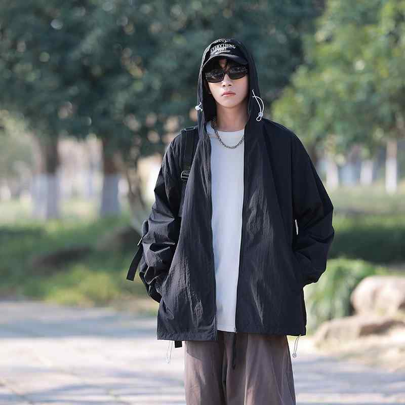 メンズ ファッション 服 男性用 オシャレ シンプル 大人 かっこいい 大きいサイズ ストリート 紳士服 日焼け防止 服 夏 冷感 通気性 UPF 50 UV 保護 薄型 釣り ジャケット