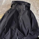 メンズ ファッション 服 男性用 オシャレ シンプル 大人 かっこいい 大きいサイズ ストリート 紳士服 アメリカン ジャケット 秋 フード ブラック アウトドア ゆったり 登山 防水 多機能 ウィンド トップス