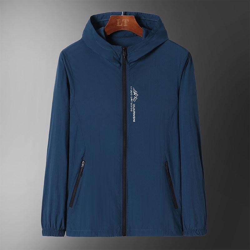 メンズ ファッション 服 男性用 オシャレ シンプル 大人 かっこいい 大きいサイズ ストリート 紳士服 日焼け防止 服 夏 冷感 薄手 通気性 ジャケット アウトドア 釣り(4.0)