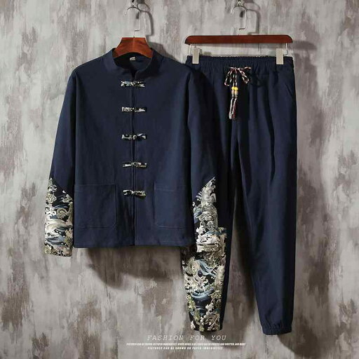 メンズ ファッション 服 男性用 オシャレ シンプル 大人 かっこいい 大きいサイズ ストリート 紳士服 仏教 リネン スーツ カジュアル レトロ スタンドカラー チュニック 唐 メンズ ファッション 服 男性用 オシャレ シンプル 大人 かっこいい 大きいサイズ ストリート 紳士服 仏教 リネン スーツ カジュアル レトロ スタンドカラー チュニック 唐