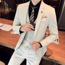 メンズ ファッション 服 男性用 オシャレ シンプル 大人 かっこいい 大きいサイズ ストリート 紳士服 スーツ 韓国スタイル アジアン スーツ スリム カジュ...