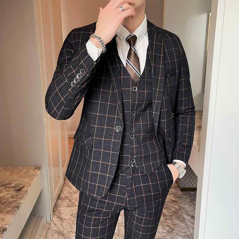 メンズ ファッション 服 男性用 オシャレ シンプル 大人 かっこいい 大きいサイズ ストリート 紳士服 スーツ 韓国スタイル スリム カジ..