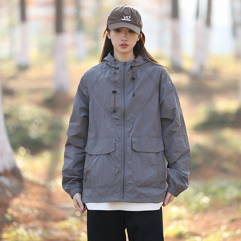 メンズ ファッション 服 男性用 オシャレ シンプル 大人 かっこいい 大きいサイズ ストリート 紳士服 アウトドア UPF 50 日焼け防止 服 カジュアル フード 通気性 抗UV 軽 ゆったり ジャケット