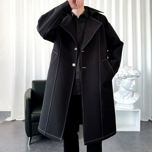 メンズ ファッション 服 男性用 オシャレ シンプル 大人 かっこいい 大きいサイズ ストリート 紳士服 ウインドブレーカー ジャケット ミドル丈 コート 春秋 ロング マント メンズ ファッション 服 男性用 オシャレ シンプル 大人 かっこいい 大きいサイズ ストリート 紳士服 ウインドブレーカー ジャケット ミドル丈 コート 春秋 ロング マント