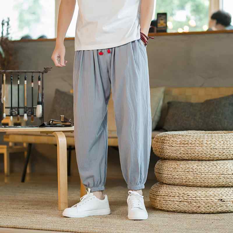 メンズ ファッション 服 男性用 オシャレ シンプル 大人 かっこいい 大きいサイズ ストリート 紳士服 綿 リネン 唐 スーツ カジュアル 長ズボン ストレッチ スト ゆったり 春夏 漢服