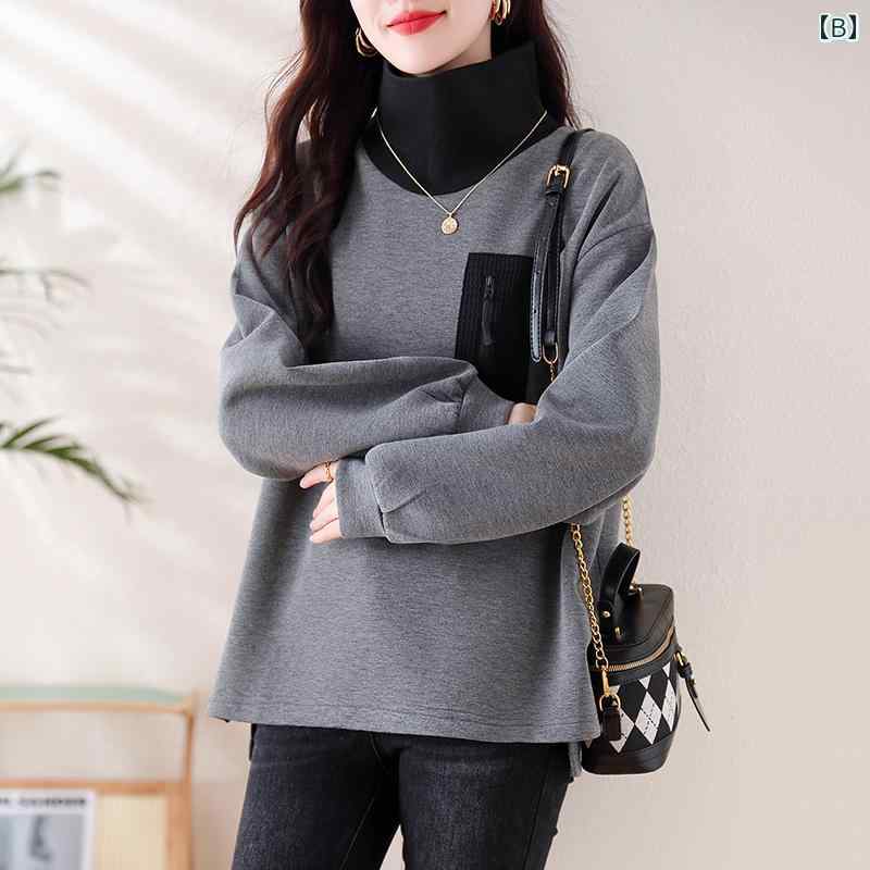 レディース ファッション 服 オシャレ カワイイ シンプル 大人カワイイ 大きいサイズ グレー セーター ジャケット 秋　冬 長袖 ハイネックトップス