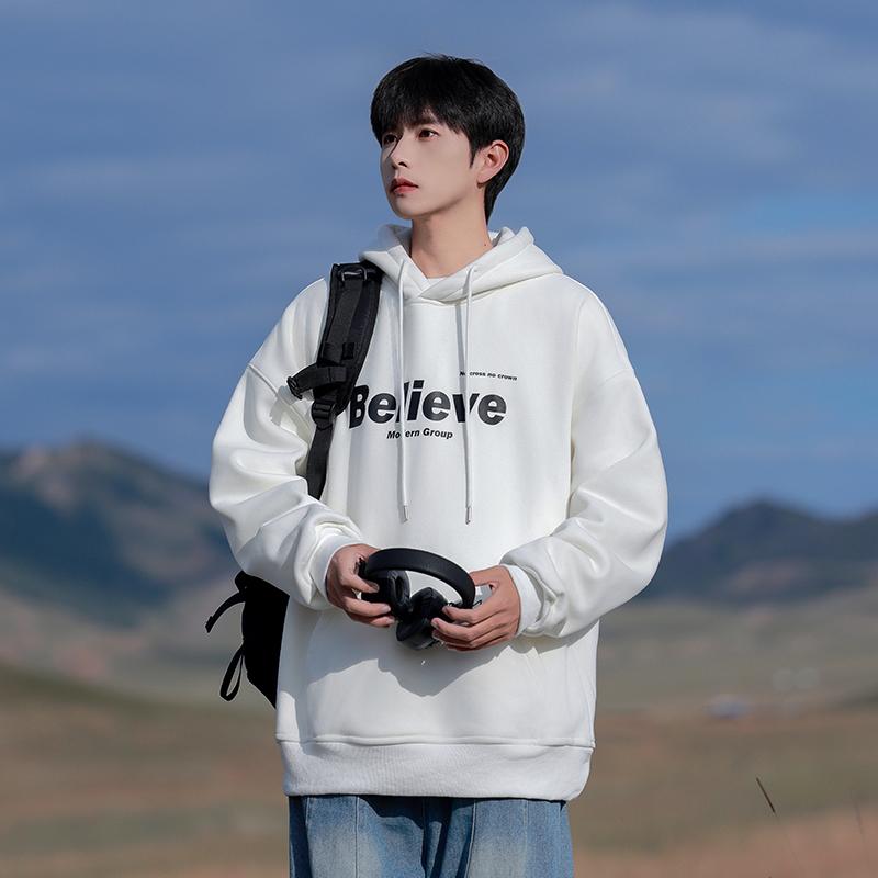 メンズ ファッション 服 オシャレ シンプル 大人 かっこいい 大きいサイズ ストリート 紳士服 スウェットシャツ フード アメリカン カジュアル 秋 長袖 プルオーバー トップス