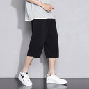メンズ ファッション 服 オシャレ シンプル 大人 かっこいい 大きいサイズ ストリート 紳士服 クロップド パンツ 夏 カジュアル アウター ビーチ ストレート スーツ 冷感 速乾