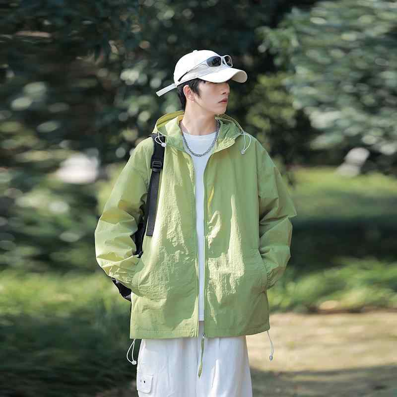 Rakuten - メンズ ファッション 服 オシャレ シンプル 大人 かっこいい 大きいサイズ ストリート 紳士服 UPF 50 日焼け防止 夏 薄手 抗UV 冷感 アウトドア 釣り ジャケット