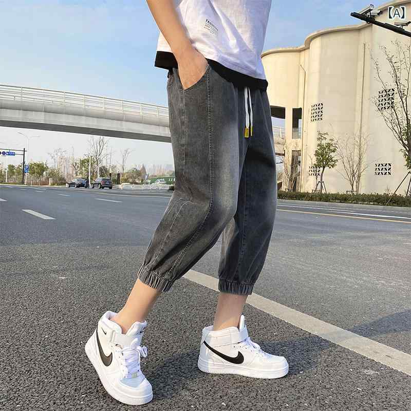 リコットのメンズ ファッション 服 オシャレ シンプル 大人 かっこいい 大きいサイズ ストリート 紳士服 ジーンズ 夏 薄手 ズボン カジュアル ワークウェア パンツ｜アングル2