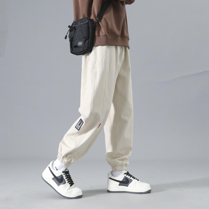 メンズ ファッション 服 オシャレ シンプル 大人 かっこいい 大きいサイズ ストリート 紳士服 サマー パンツ スーツ レジャー ズボン 薄手 綿 スウェット