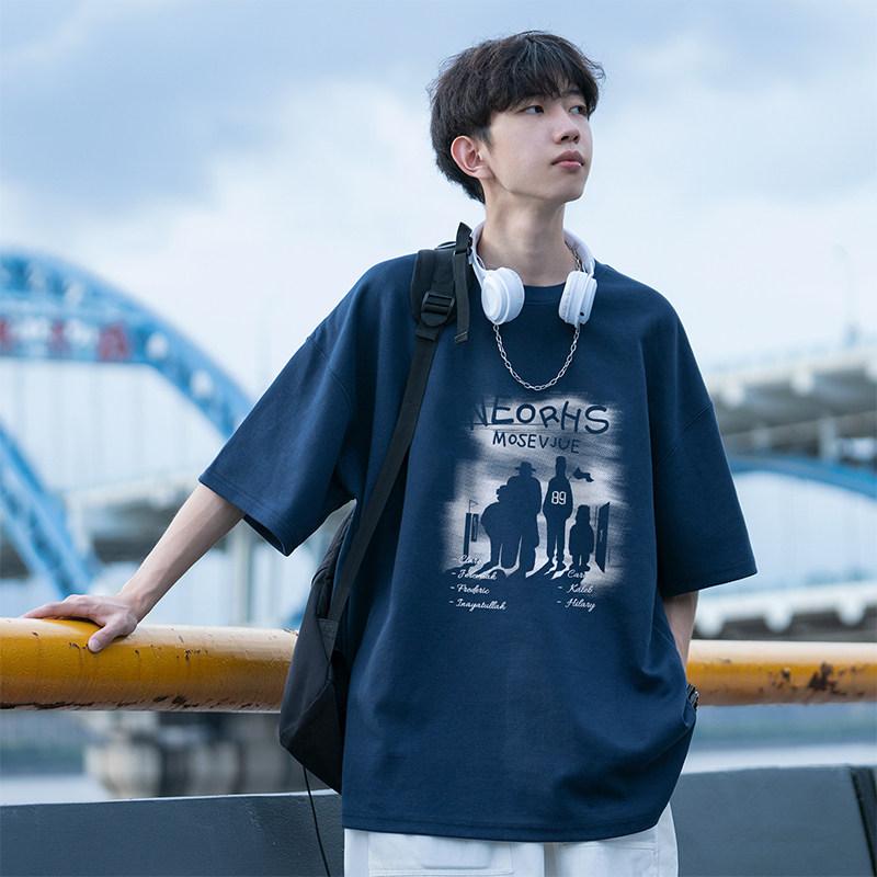 メンズ ファッション 服 オシャレ シンプル 大人 かっこいい 大きいサイズ ストリート 紳士服 コットン 半袖 T シャツ 夏 ヘビー アメリカン 冷感