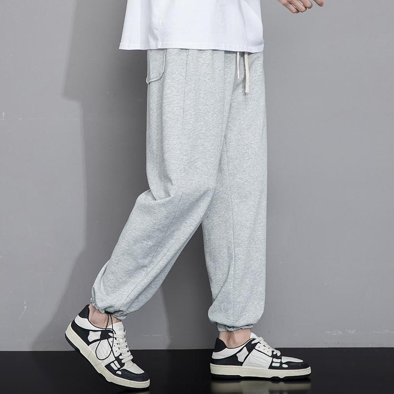 Pants - メンズ ファッション 服 オシャレ シンプル 大人 かっこいい 大きいサイズ ストリート 紳士服 カジュアル パンツ 夏 薄手 スーツ ズボン スウェット ストレート ロング