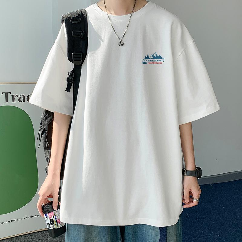 メンズ ファッション 服 オシャレ シンプル 大人 かっこいい 大きいサイズ ストリート 紳士服 綿 半袖 T シャツ 夏 ヘビー トップス