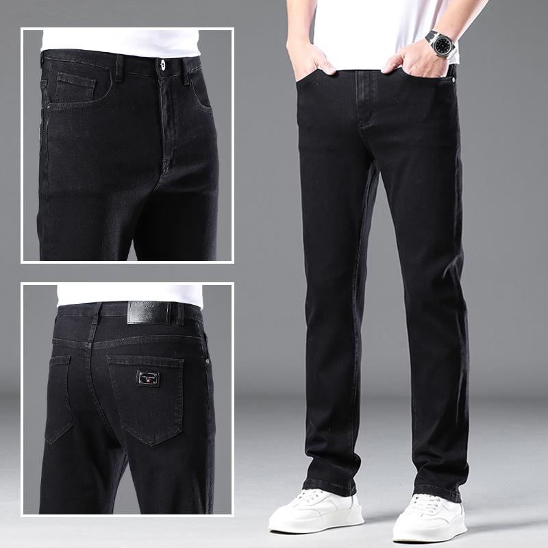Skinney Pants - メンズ ファッション 服 オシャレ シンプル 大人 かっこいい 大きいサイズ ストリート 紳士服 ブラック ジーンズ スリム ストレッチ ストレート ハイエンド ビジネス カジュアル ロング パンツ